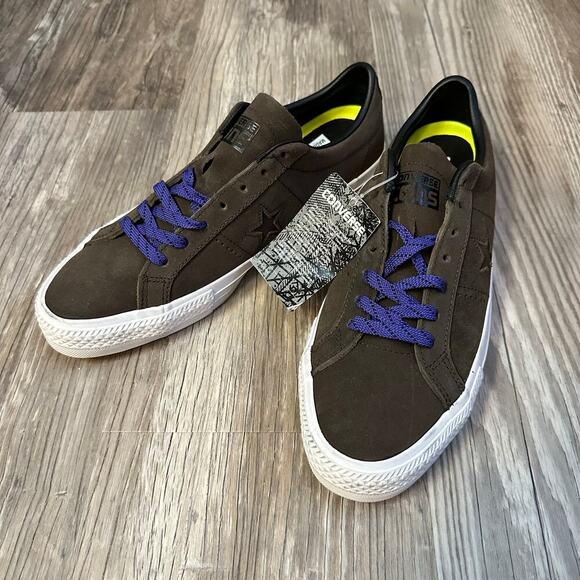 Converse Cons One Star with Lunarlon Unisex Sneakers 153481C Brown M9.5 W11.5 - Picture 1 of 10